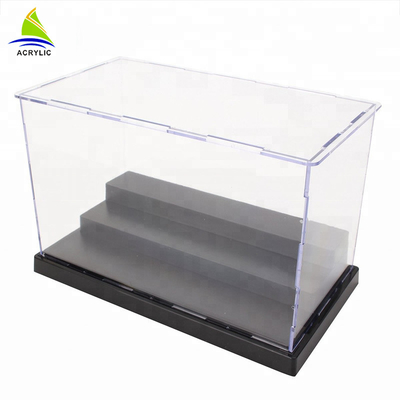 Thương mại Acrylic Display Box Tuỳ Logo Acrylic lưu trữ Box Với Magnet Display Case