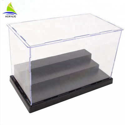 Thương mại Acrylic Display Box Tuỳ Logo Acrylic lưu trữ Box Với Magnet Display Case