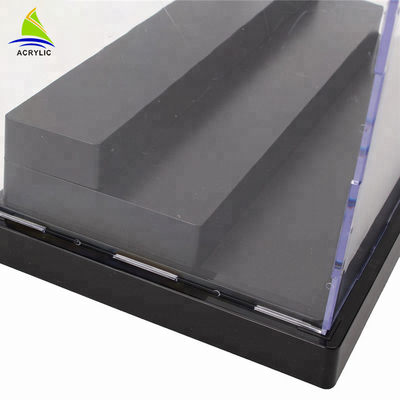 Thương mại Acrylic Display Box Tuỳ Logo Acrylic lưu trữ Box Với Magnet Display Case