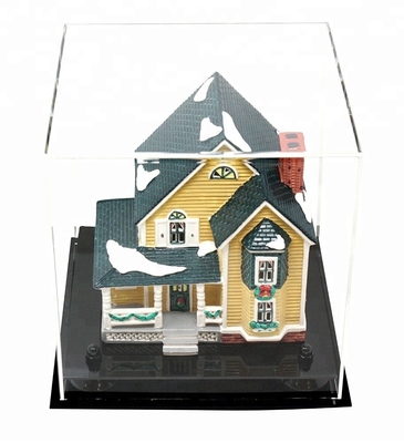 Sinh thái thân thiện Acrylic Cube Hiển thị trường hợp minh bạch rõ ràng đơn Acrylic 3D Case