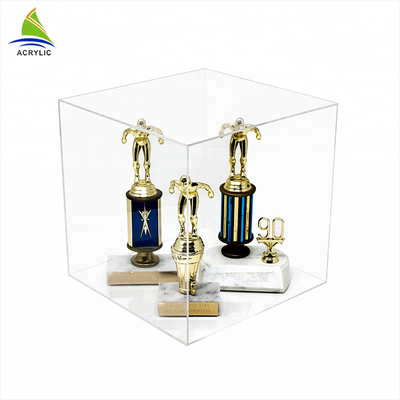 Sinh thái thân thiện Acrylic Cube Hiển thị trường hợp minh bạch rõ ràng đơn Acrylic 3D Case