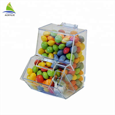 Khuyến mại Acrylic kẹo Hiển thị Tuỳ chỉnh Acrylic kẹo Box thân thiện với môi trường