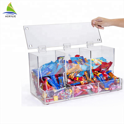 Khuyến mại Acrylic kẹo Hiển thị Tuỳ chỉnh Acrylic kẹo Box thân thiện với môi trường