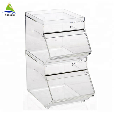 Khuyến mại Acrylic kẹo Hiển thị Tuỳ chỉnh Acrylic kẹo Box thân thiện với môi trường