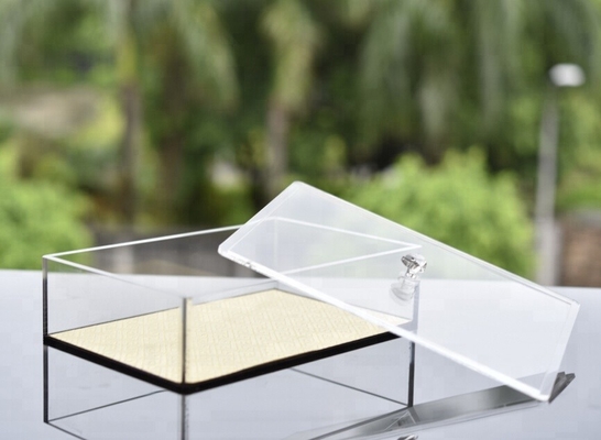 Hộp lưu trữ Acrylic rõ ràng chuyên nghiệp OEM ODM Hộp đựng thiết kế acrylic mới nhất