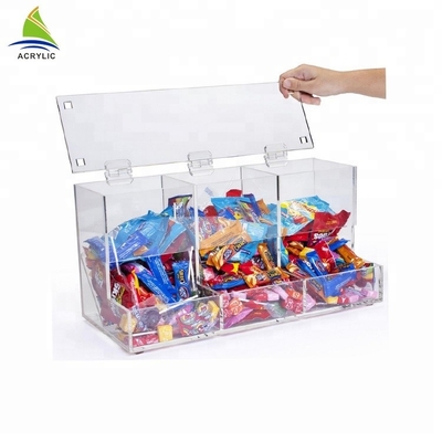 Hộp kẹo acrylic trong suốt hình dạng Hộp kẹo acrylic nhỏ trong suốt