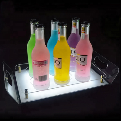 Acrylic Led Bar Kệ Led Rượu Kệ Hiển Thị Stand Tray Cho Lưu Trữ