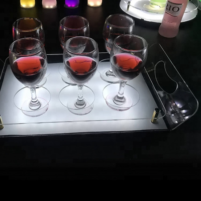 Acrylic Led Bar Kệ Led Rượu Kệ Hiển Thị Stand Tray Cho Lưu Trữ