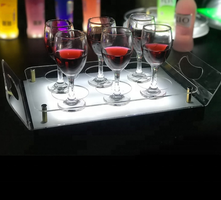 Acrylic Led Bar Kệ Led Rượu Kệ Hiển Thị Stand Tray Cho Lưu Trữ