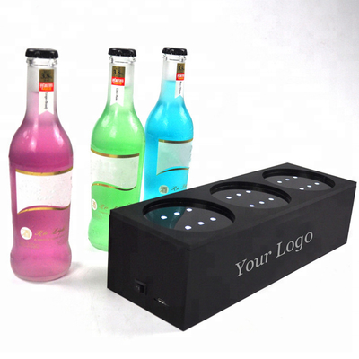 Tùy chỉnh Plexiglass Led Rượu Chai Hiển thị 3 - Chai Led Acrylic Giá rượu