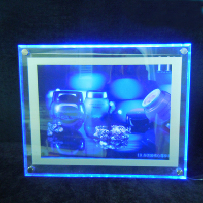 Rõ ràng tường acrylic dẫn ánh sáng hộp dấu hiệu ban acrylic hộp đèn quảng cáo