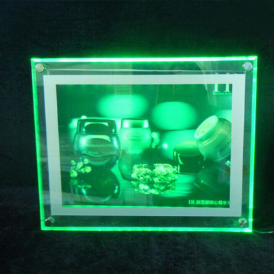 Rõ ràng tường acrylic dẫn ánh sáng hộp dấu hiệu ban acrylic hộp đèn quảng cáo