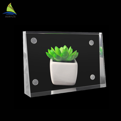Khắc tự làm rõ ràng rắn logo dấu hiệu hiển thị acrylic khối