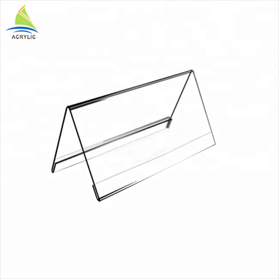 Perspex Acrylic Đăng Display Chủ Dày rõ ràng Acrylic Đăng Display Menu Đứng