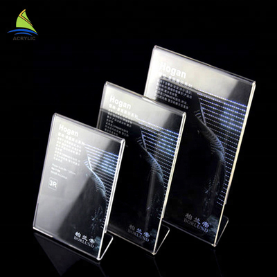 Nhà sản xuất chuyên nghiệp nhựa rõ ràng trung tâm mua sắm acrylic tablet hiển thị đứng