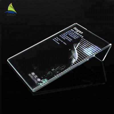Nhà sản xuất chuyên nghiệp nhựa rõ ràng trung tâm mua sắm acrylic tablet hiển thị đứng