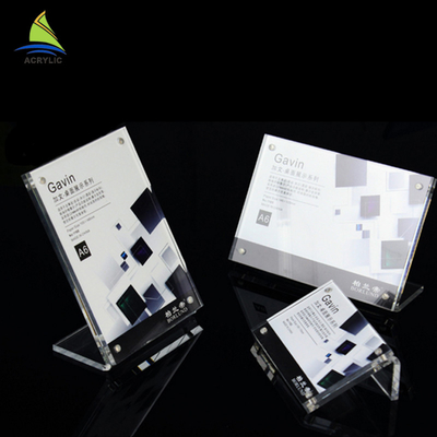 Tùy chỉnh truy cập hàng đầu rõ ràng gắn bảng văn phòng Acrylic Đăng Board hình vuông