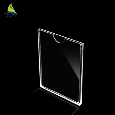 Đảm Bảo chất lượng Bàn Đăng Chủ Thẻ Hiển Thị Acrylic Nhãn Đứng Trên Bảng