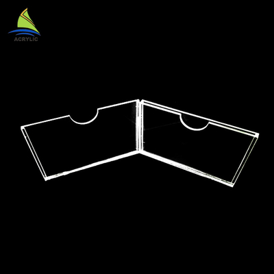 Đảm Bảo chất lượng Bàn Đăng Chủ Thẻ Hiển Thị Acrylic Nhãn Đứng Trên Bảng