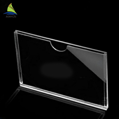 Đảm Bảo chất lượng Bàn Đăng Chủ Thẻ Hiển Thị Acrylic Nhãn Đứng Trên Bảng