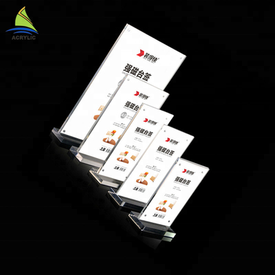 Thiết kế mới Acrylic Đăng Display Chủ Truy cập hàng đầu Acrylic Đăng Brochure Chủ