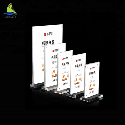 Thiết kế mới Acrylic Đăng Display Chủ Truy cập hàng đầu Acrylic Đăng Brochure Chủ