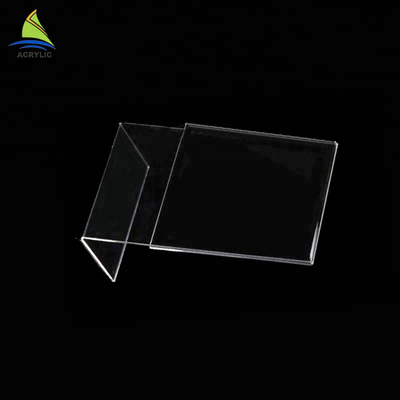 Tối giản Acrylic Đăng Display Chủ Bảng Tùy Chỉnh Lều Người Giữ Đơn Acrylic Đăng Board
