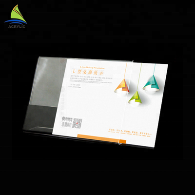 Tối giản Acrylic Đăng Display Chủ Bảng Tùy Chỉnh Lều Người Giữ Đơn Acrylic Đăng Board