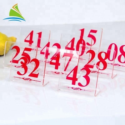 Sáng tạo Acrylic Đăng Display Chủ Bảng thẻ kỹ thuật số Hiển Thị Acrylic Tag Chủ