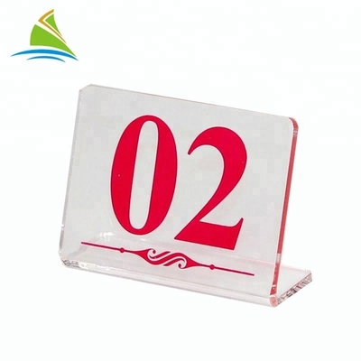 Sáng tạo Acrylic Đăng Display Chủ Bảng thẻ kỹ thuật số Hiển Thị Acrylic Tag Chủ