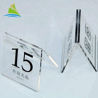 Sáng tạo Acrylic Đăng Display Chủ Bảng thẻ kỹ thuật số Hiển Thị Acrylic Tag Chủ