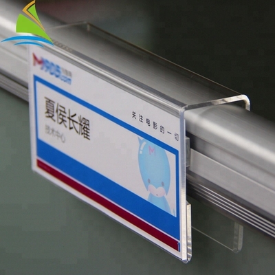 Acrylic Tabletop Đăng Holders Tuỳ Escalator Rõ ràng Acrylic Display Card