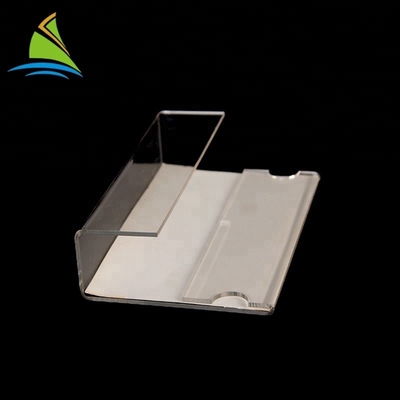 Acrylic Tabletop Đăng Holders Tuỳ Escalator Rõ ràng Acrylic Display Card