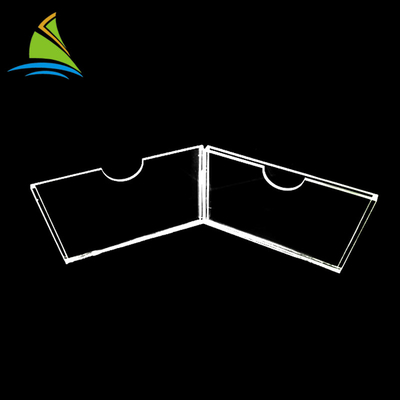Top Grade Acrylic Đăng Display Chủ Acrylic Tag Chủ Giấy chứng nhận CE