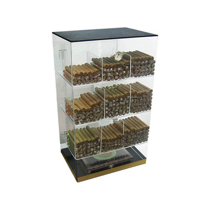 6 mét Acrylic Countertop Hiển Thị Trường Hợp Humidor Acrylic Cigar Tủ Trưng Bày