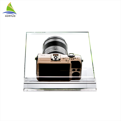 1 lớp rõ ràng tùy chỉnh mô hình acrylic máy ảnh hiển thị đứng