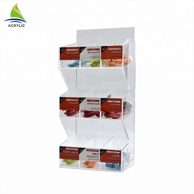 Trang chủ Văn phòng lưu trữ Tuỳ chỉnh Acrylic hiển thị kệ Trường hợp 3mm Độ dày