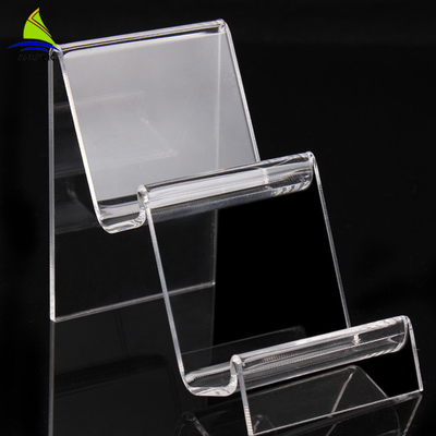 Trong suốt Acrylic Cửa hàng Hiển thị Acrylic Điện thoại di động Display Chủ Đứng