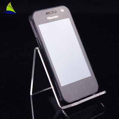 Trong suốt Acrylic Cửa hàng Hiển thị Acrylic Điện thoại di động Display Chủ Đứng