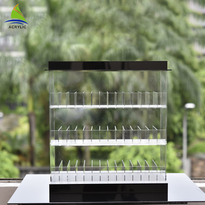 Eco-Friendly Acrylic Shop Hiển thị rõ ràng Acrylic thuốc lá điện tử Rack hiển thị
