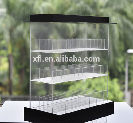 Eco-Friendly Acrylic Shop Hiển thị rõ ràng Acrylic thuốc lá điện tử Rack hiển thị