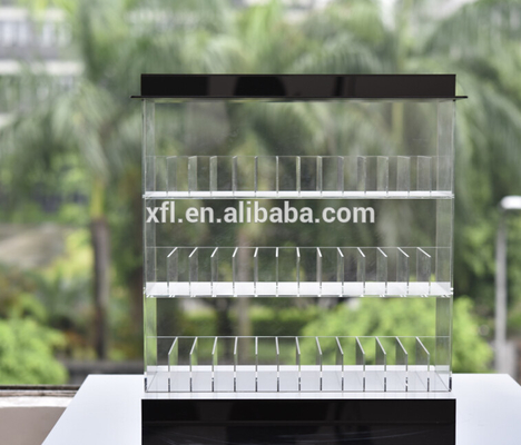 Eco-Friendly Acrylic Shop Hiển thị rõ ràng Acrylic thuốc lá điện tử Rack hiển thị