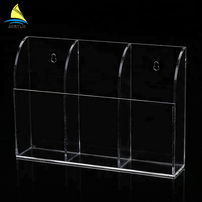 Treo tường Acrylic cửa hàng hiển thị điện thoại di động lưu trữ giá Plexiglass hộp đứng