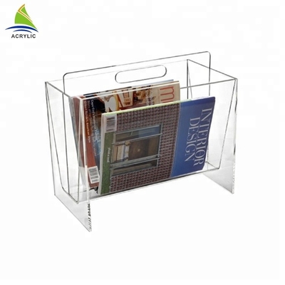 Tùy chỉnh Acrylic Bưu Thiếp Chủ Acrylic Tạp Chí Báo Giá Sinh Thái Thân Thiện