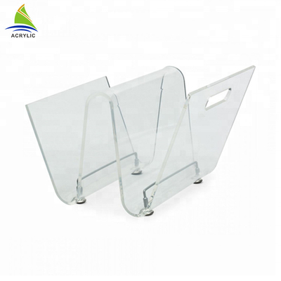 Tùy chỉnh Acrylic Bưu Thiếp Chủ Acrylic Tạp Chí Báo Giá Sinh Thái Thân Thiện