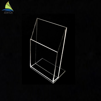 Truy cập hàng đầu Acrylic Brochure Holders nhựa Pamphlet Chủ Silk Screen In ấn