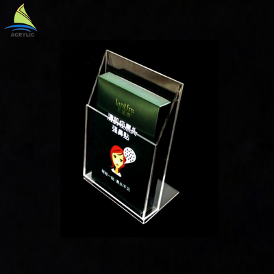 Truy cập hàng đầu Acrylic Brochure Holders nhựa Pamphlet Chủ Silk Screen In ấn