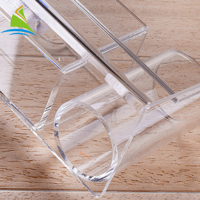 Tùy chỉnh hiện đại tự do hòa tan trong nhiều chủ thẻ acrylic hữu cơ trên bàn