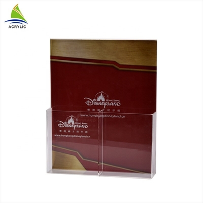 Hiện đại Acrylic Brochure Holder, Acrylic Leaflet Chủ Đối với văn phòng CCC chứng nhận