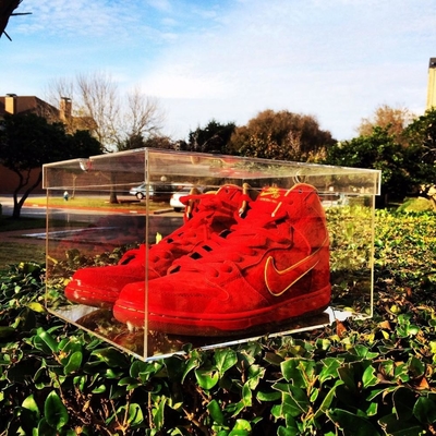 Hộp trưng bày Sneaker acrylic lớn / Giá đỡ màn hình Nike Nike